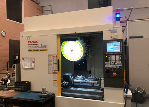 Mecanizados Ter S.L. maquina fanuc robodrill α-D21LiA5